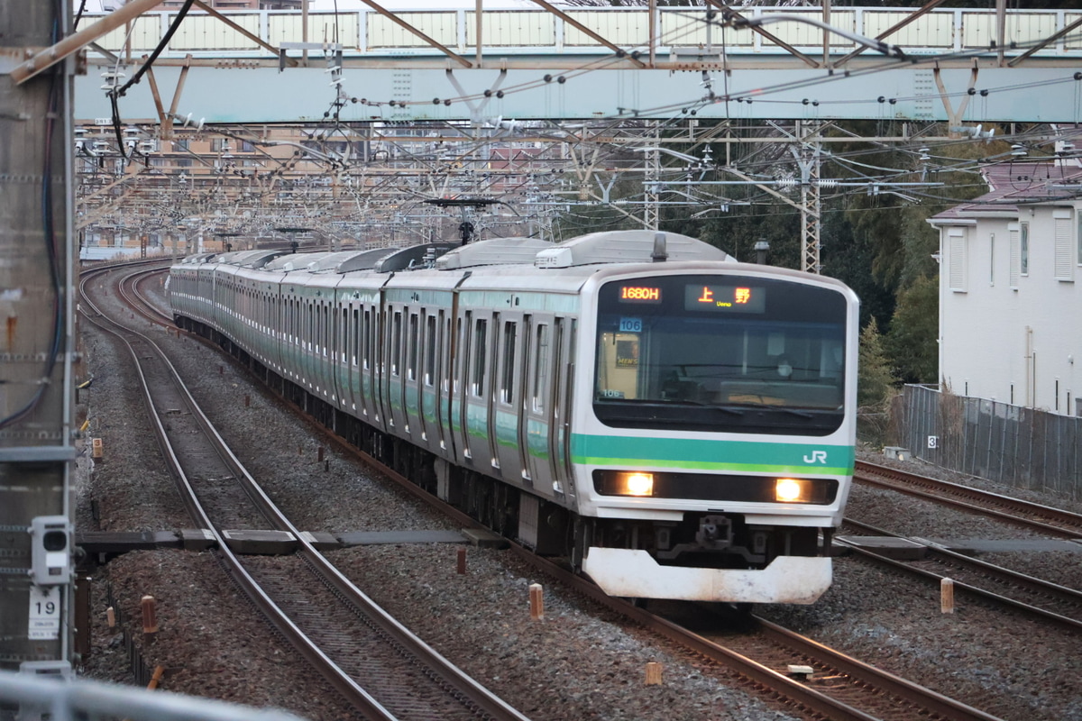 JR東日本 松戸車両センター本区 E231 マト106編成