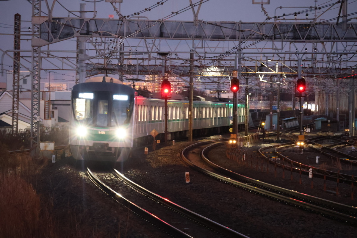 東京メトロ 綾瀬検車区 16000系 16101F