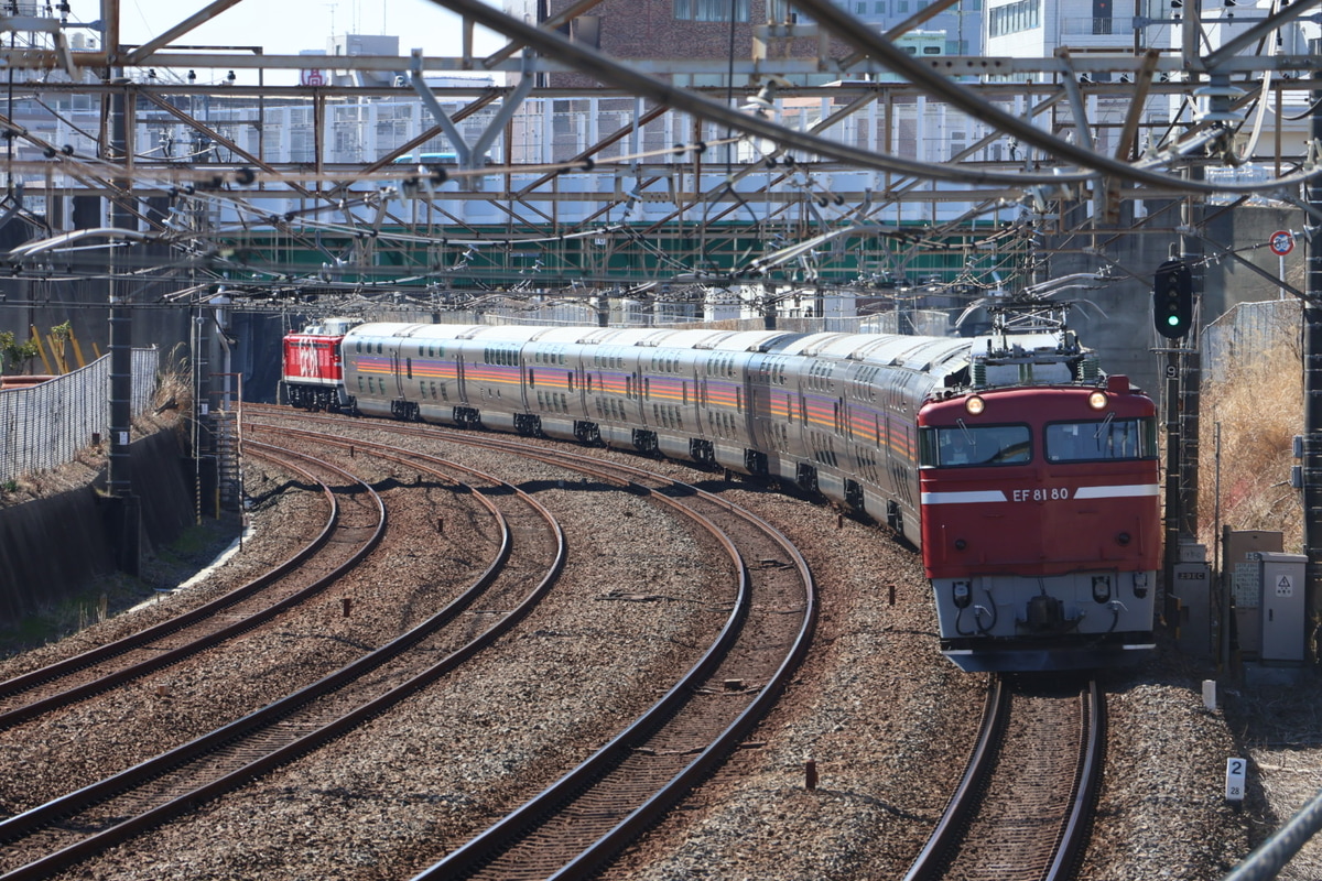 JR東日本 尾久車両センター EF81 80
