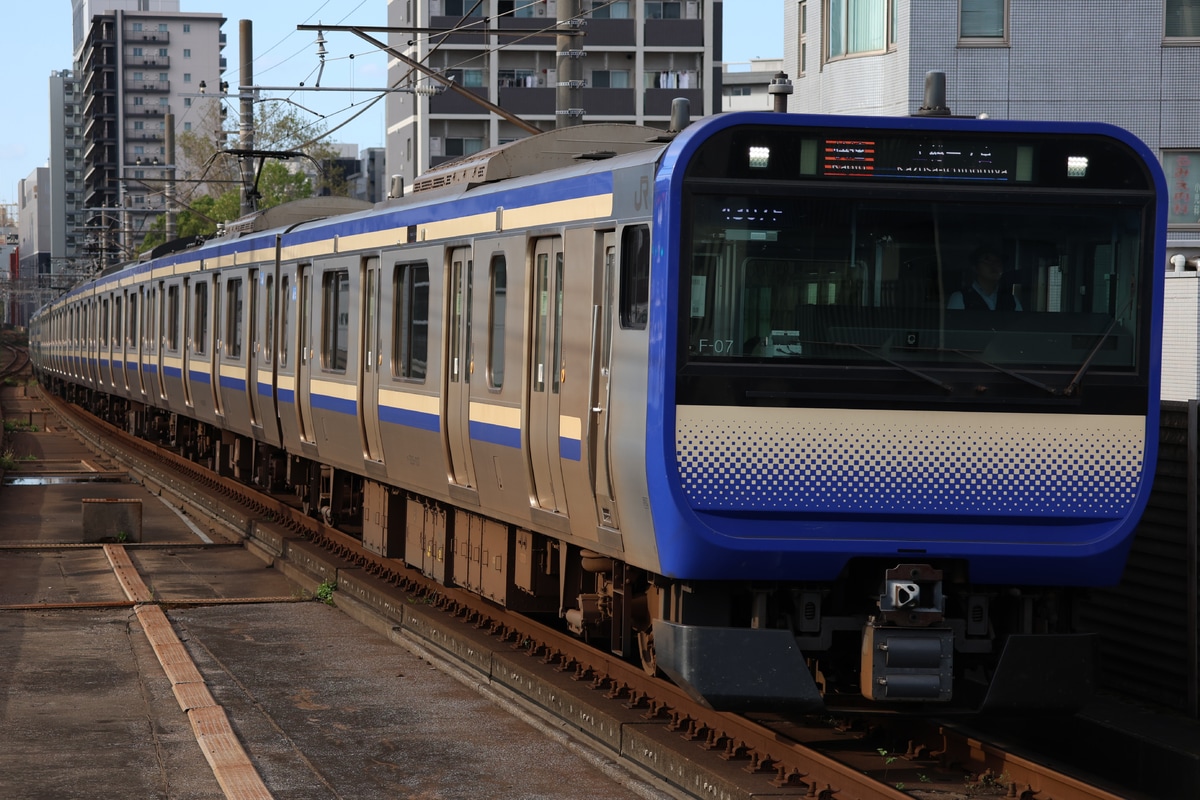 JR東日本 鎌倉車両センター本所 E235系 クラF-07編成