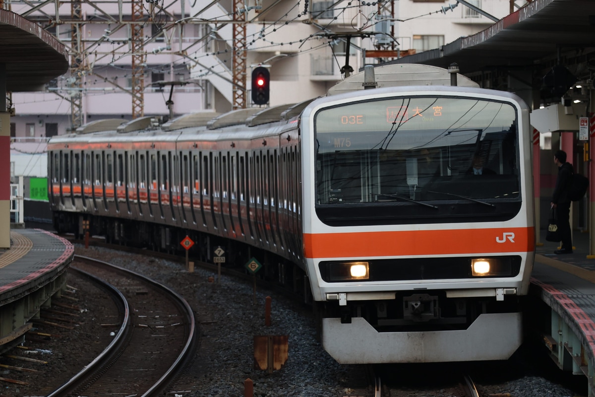 JR東日本 京葉車両センター 209系 ケヨM75編成