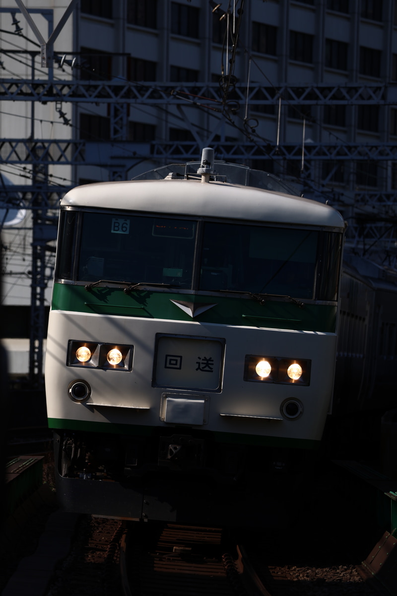 JR東日本 大宮総合車両センター東大宮センター 185系 オオB6編成