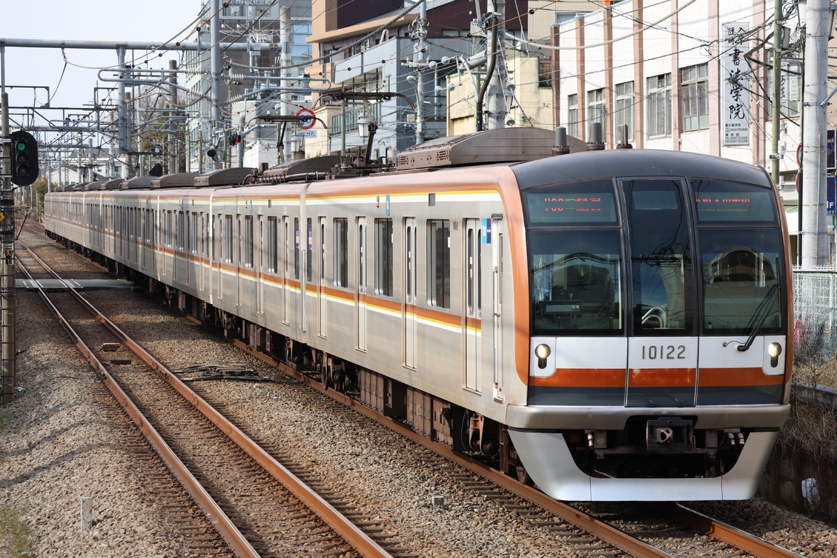 東京メトロ 和光検車区 10000系 10122F