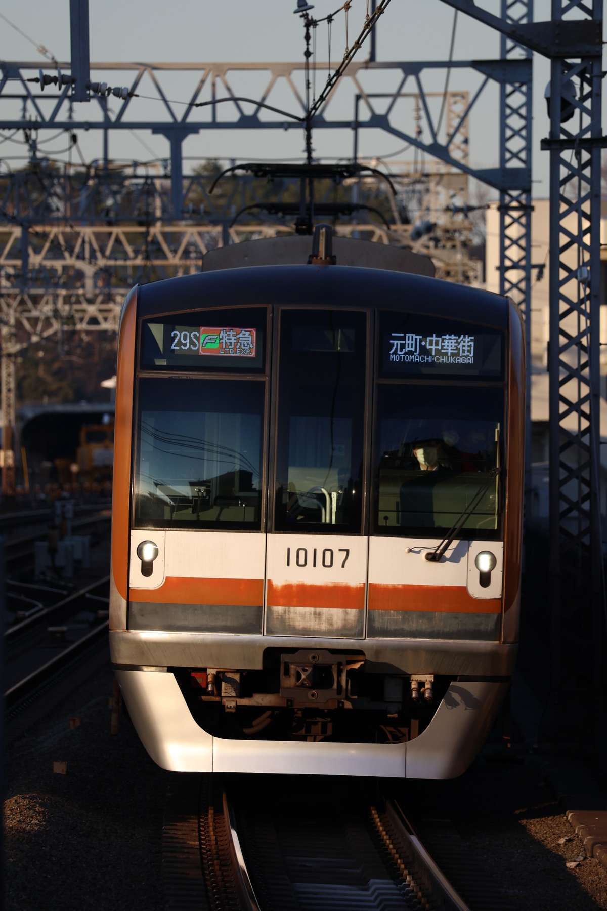 東京メトロ 和光検車区 10000系 10107F