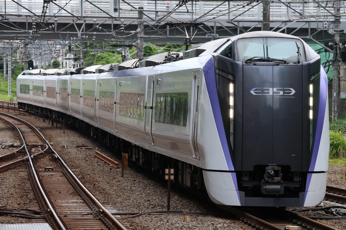 JR東日本 松本車両センター E353系 モトS118編成