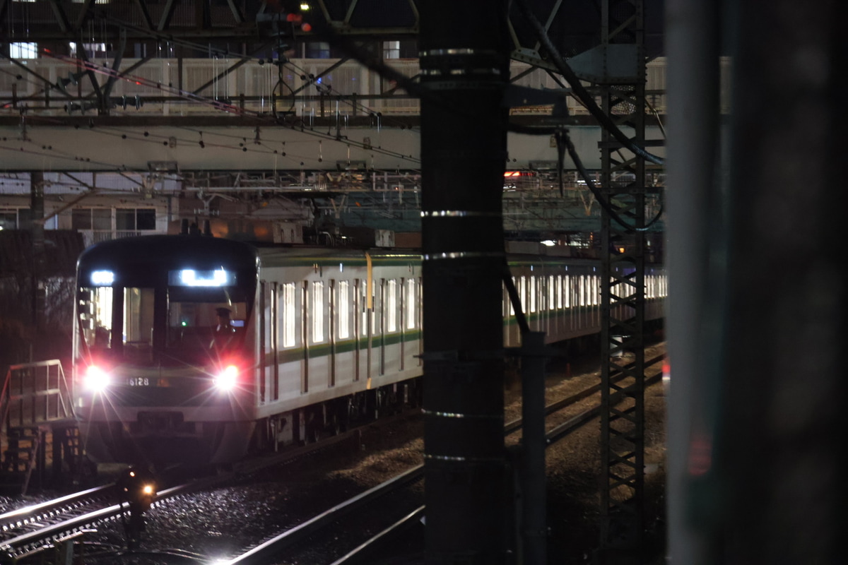 東京メトロ 綾瀬検車区 16000系 16128F