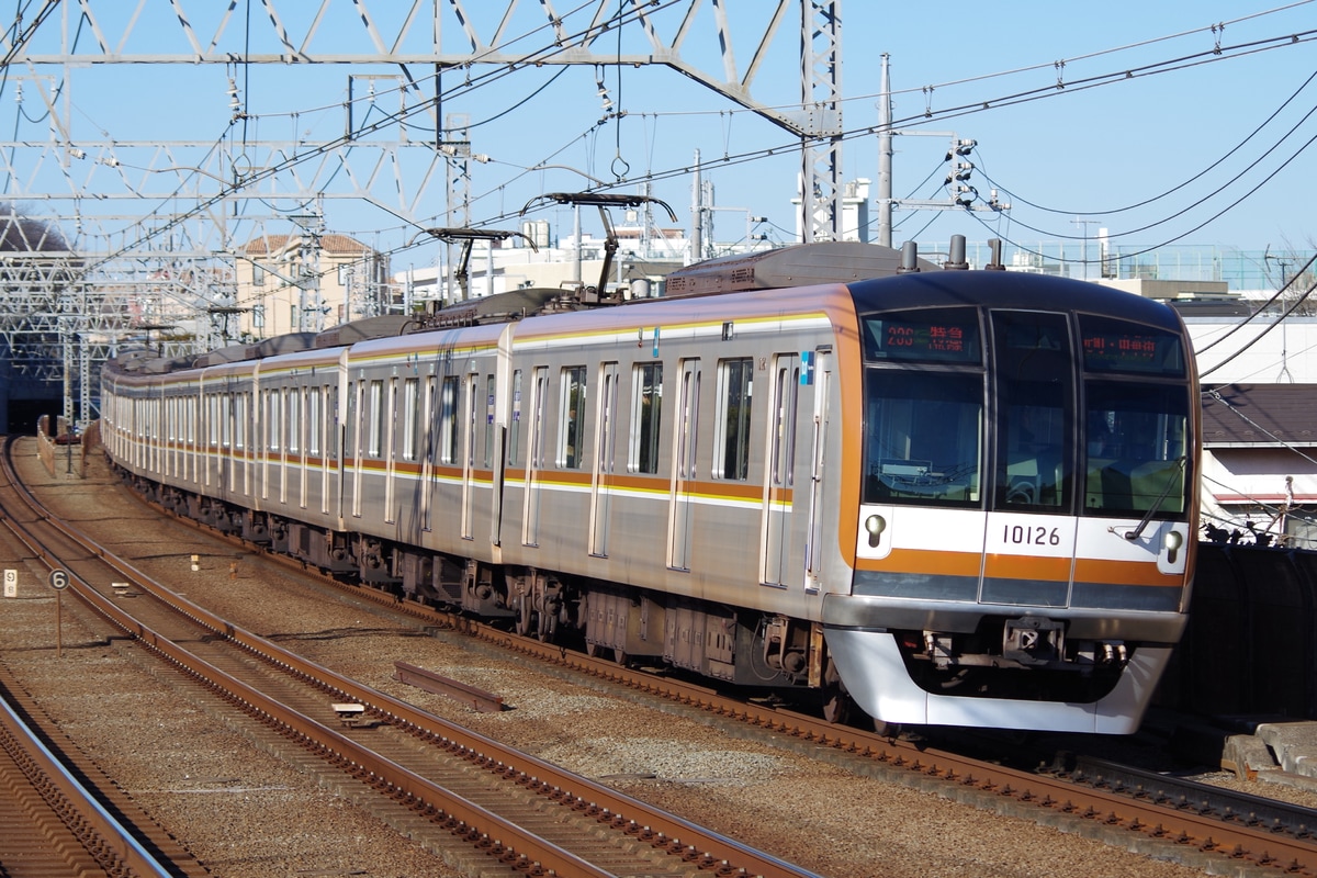 東京メトロ 和光検車区 10000系 10126編成