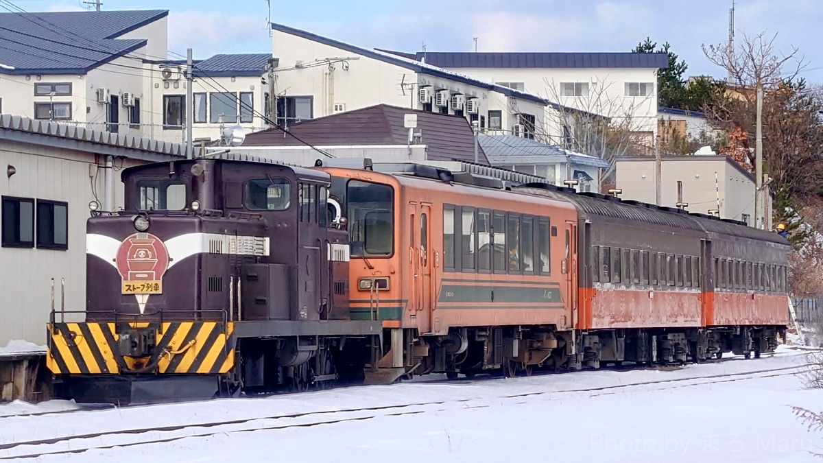 津軽鉄道 津軽五所川原機関区 DD350形 DD352