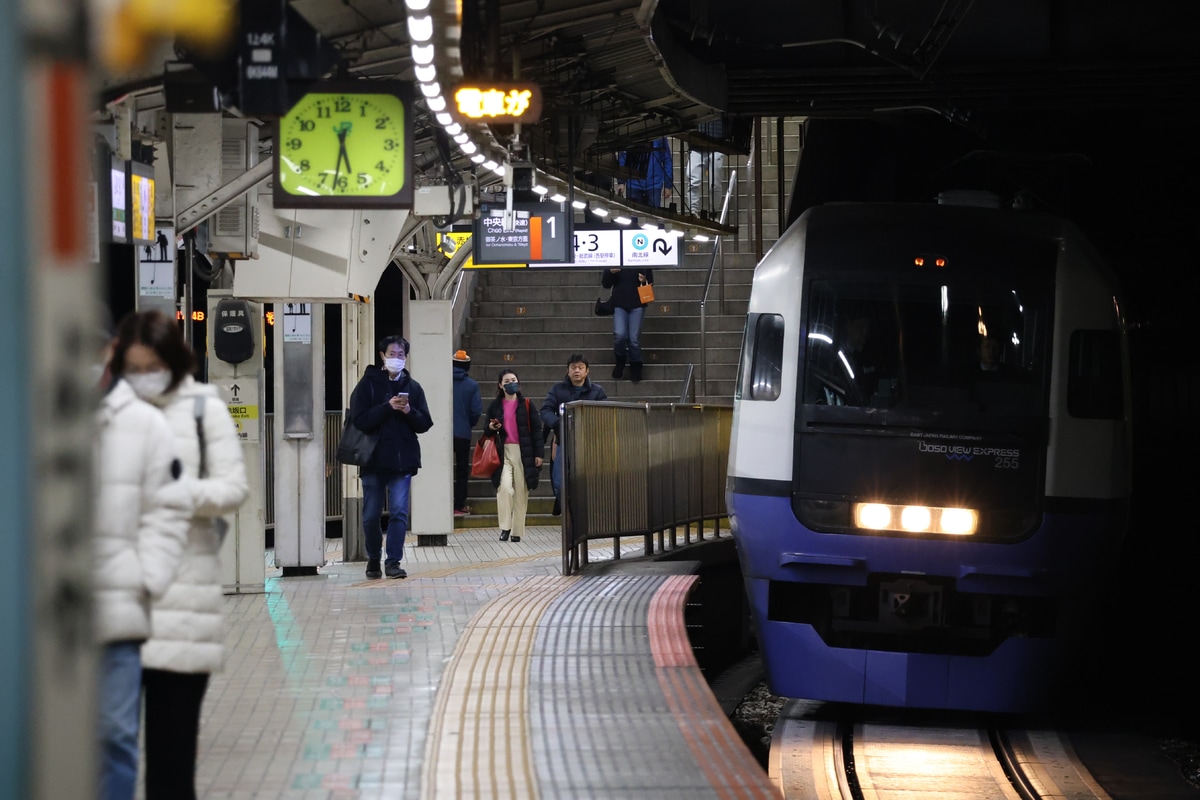 JR東日本 幕張車両センター 255系 マリBe-05編成