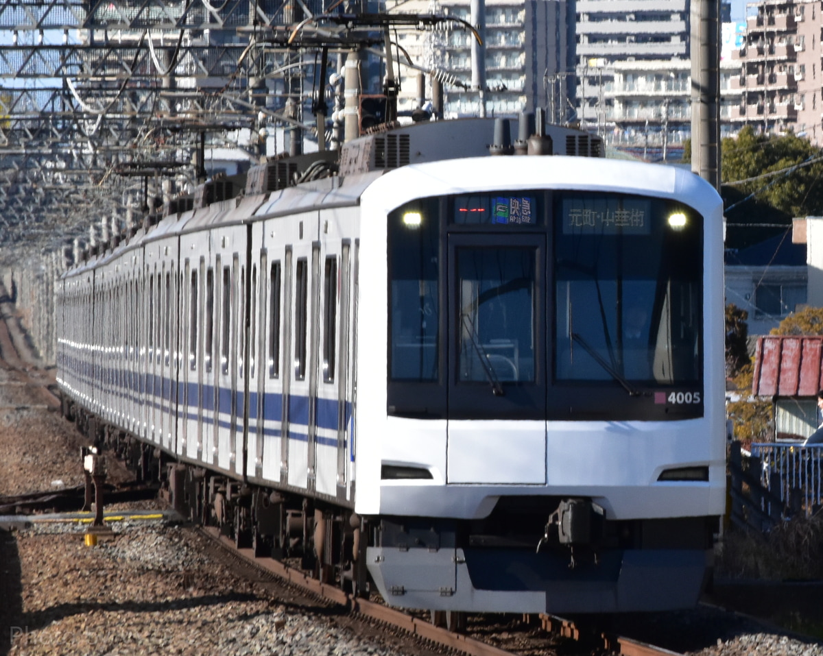 東急電鉄 元住吉検車区 5050系4000番台 4105F