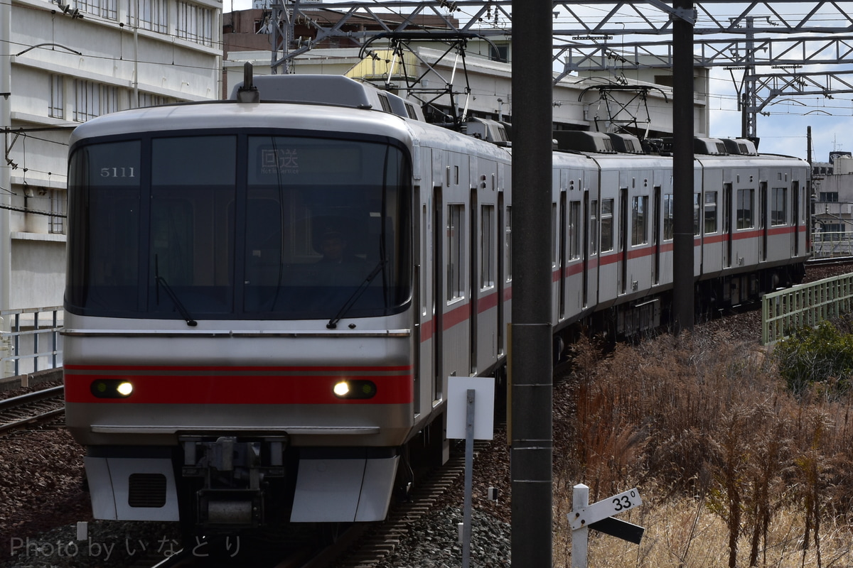 名古屋鉄道 舞木検査場 5000系 5111F