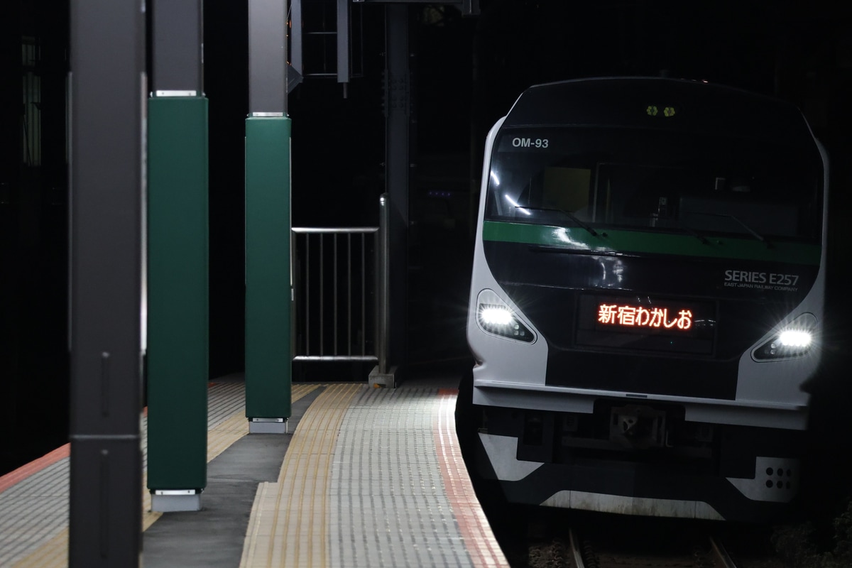 JR東日本 大宮総合車両センター東大宮センター E257系 オオOM-93編成