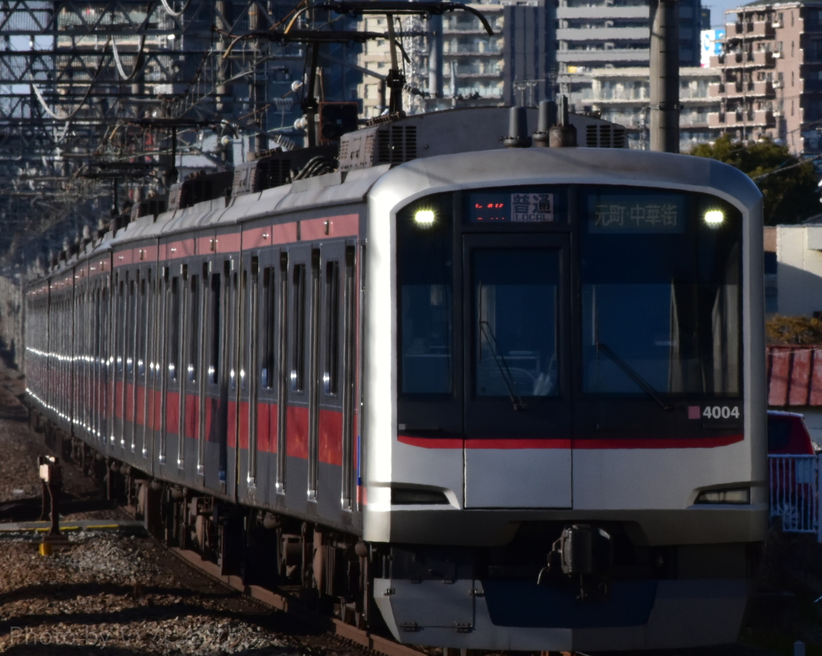 東急電鉄 元住吉検車区 5050系4000番台 4104F