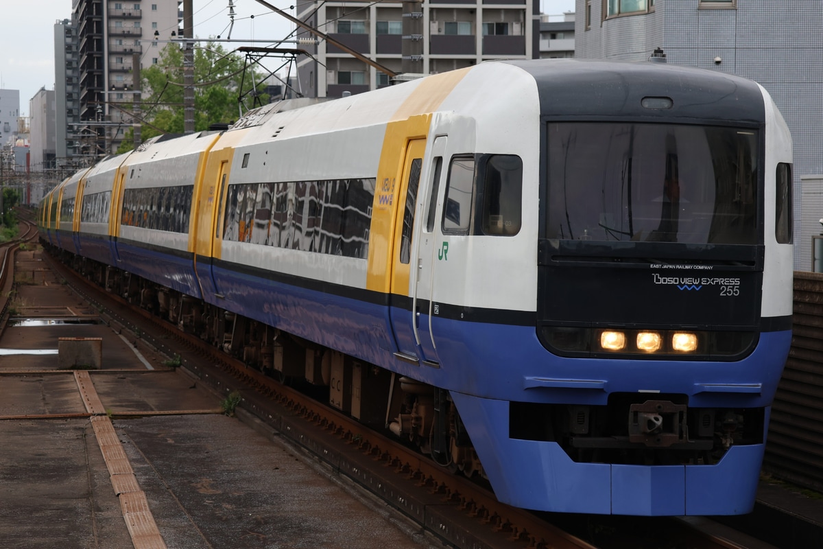 JR東日本 幕張車両センター 255系 マリBe-03編成