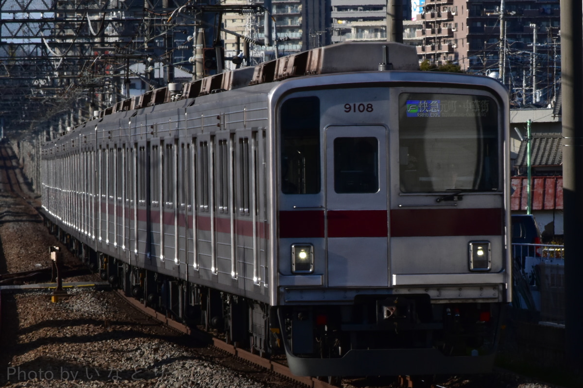 東武鉄道 森林公園検修区 9000型 9108F