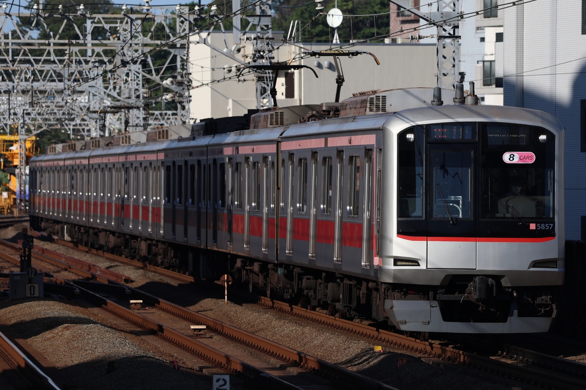 東急電鉄 元住吉検車区 5050系 5157F