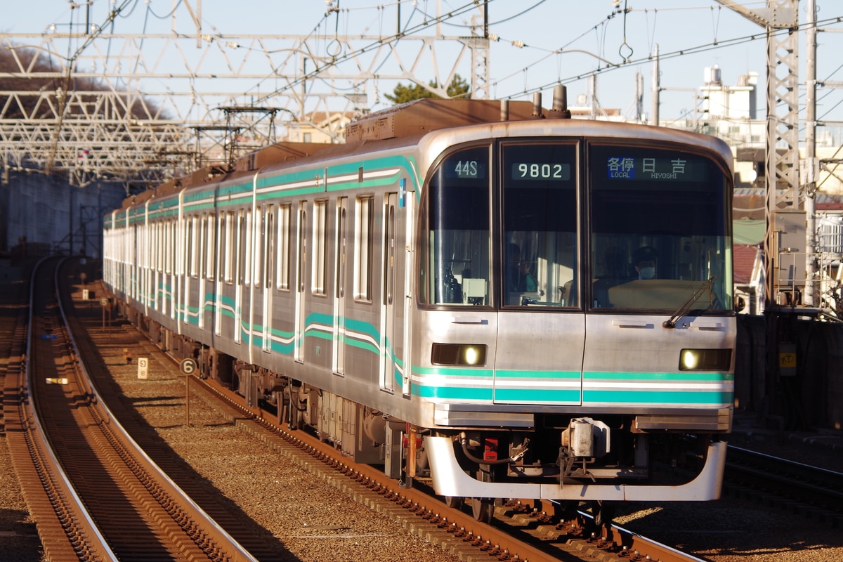 東京メトロ 王子検車区 9000系 9102編成