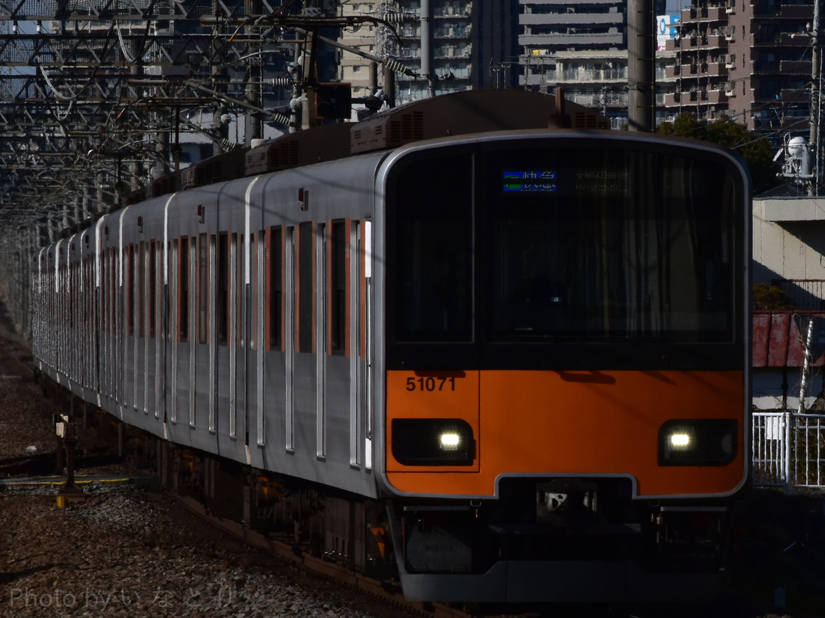 東武鉄道 森林公園検修区 50070型 51071F