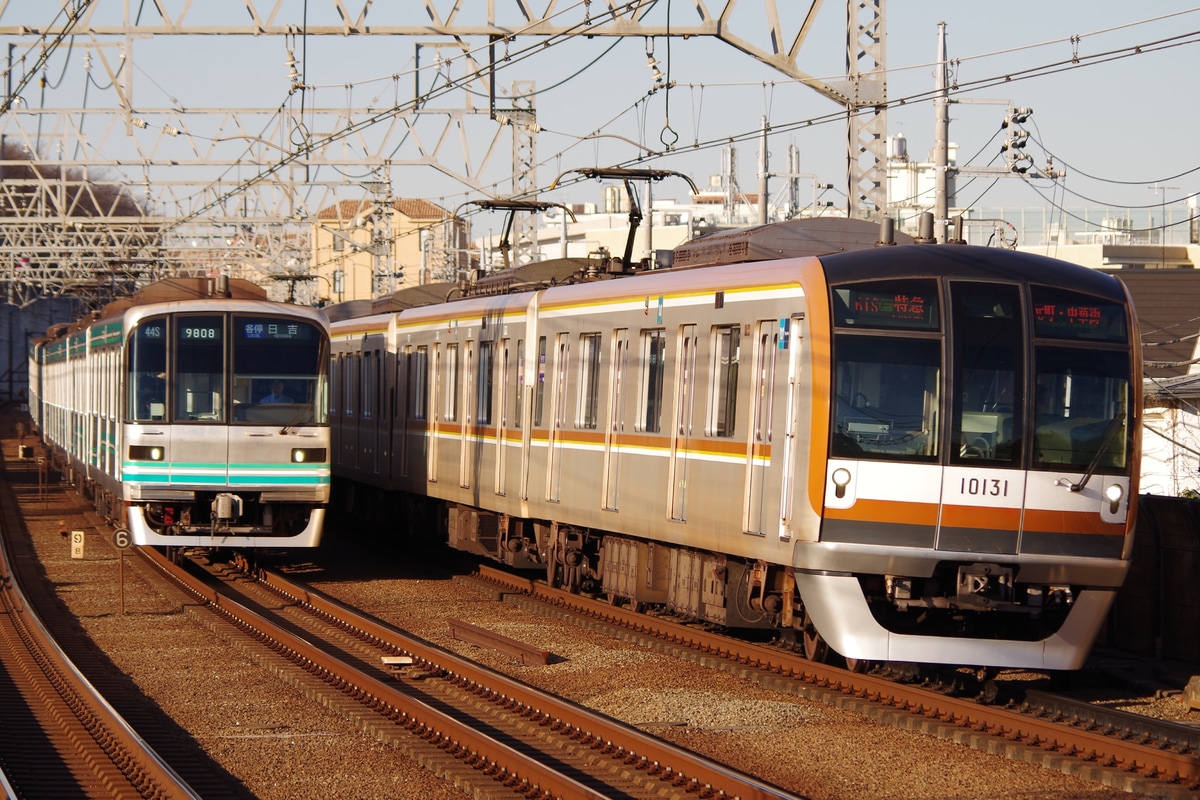 東京メトロ 和光検車区 10000系 10131編成