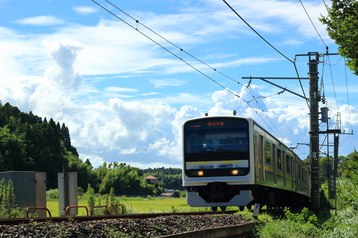 JR東日本 幕張車両センター 209系 マリC608編成