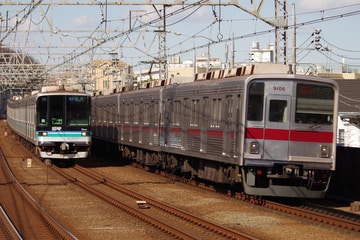 東武鉄道 森林公園検修区 9000型 9106編成