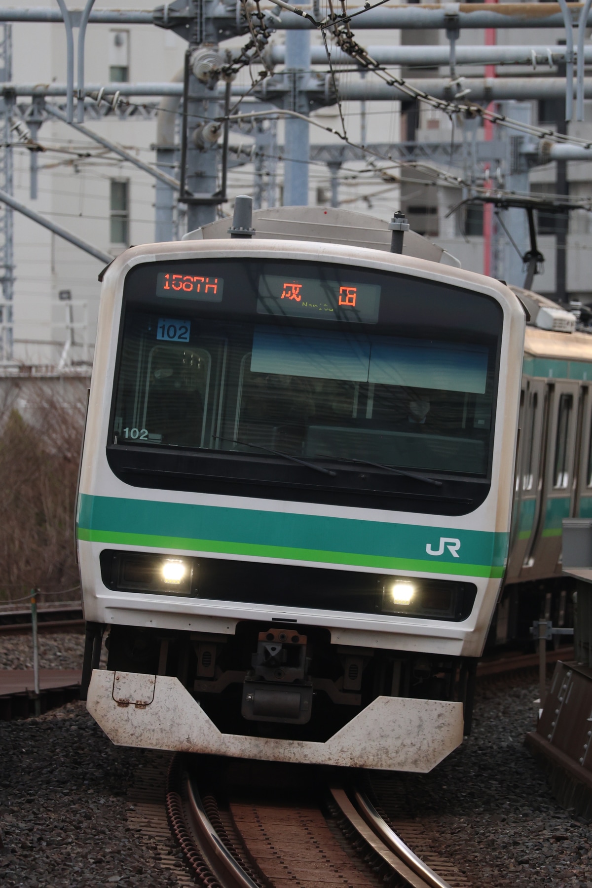 JR東日本 松戸車両センター本区 E231系 マト102編成