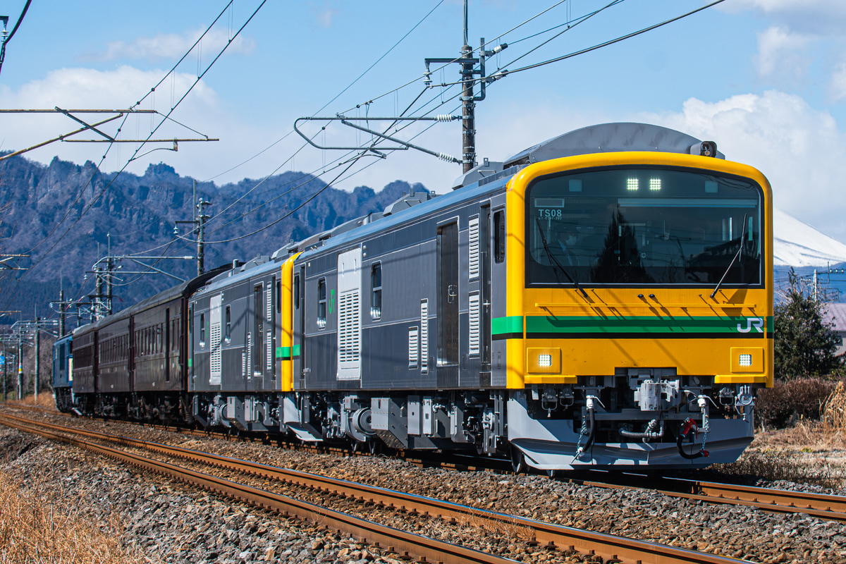 JR東日本 ぐんま車両センター GV-E197系 クンTS-08編成