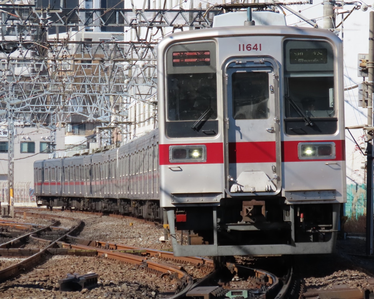 東武鉄道 森林公園検修区 10030型 11641F
