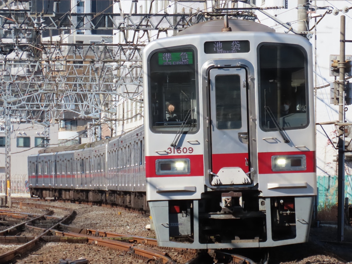 東武鉄道 森林公園検修区 10030型 31609F+31409F