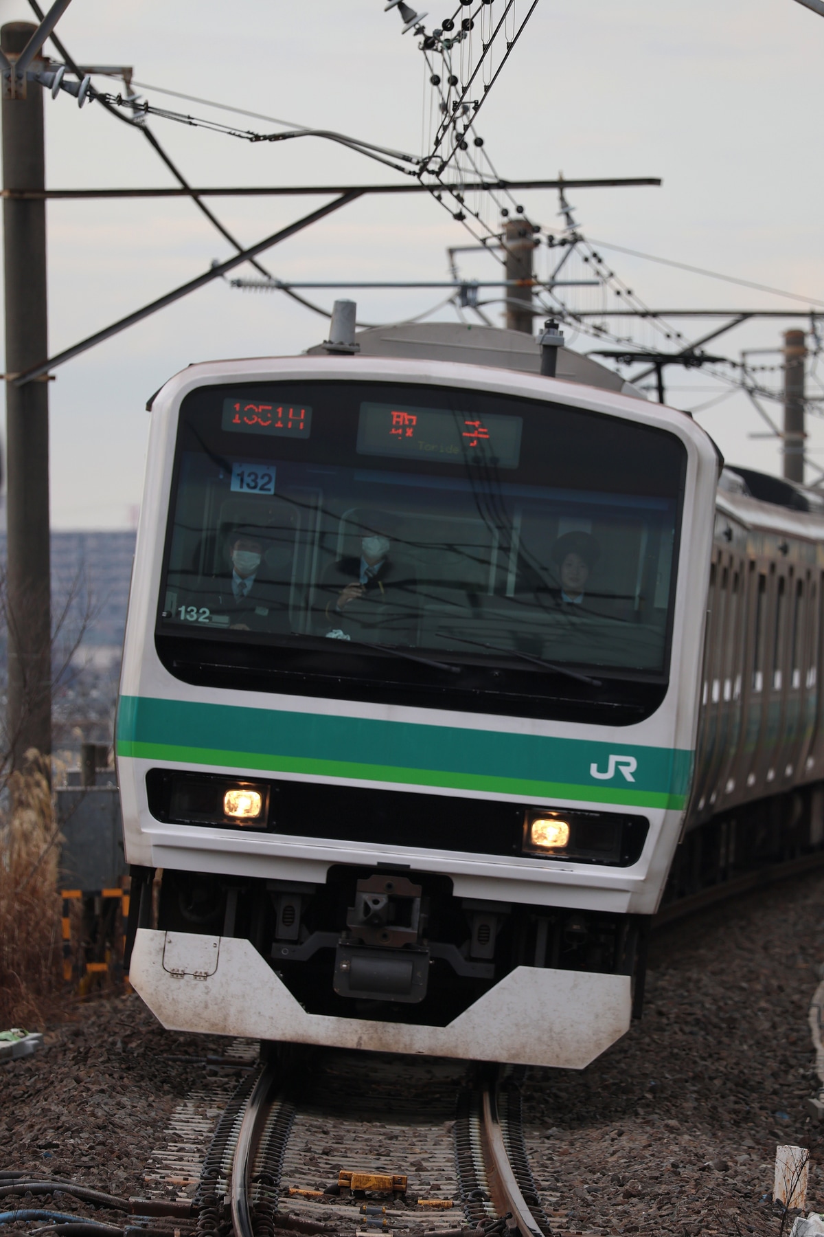 JR東日本 松戸車両センター本区 E231系 マト132編成