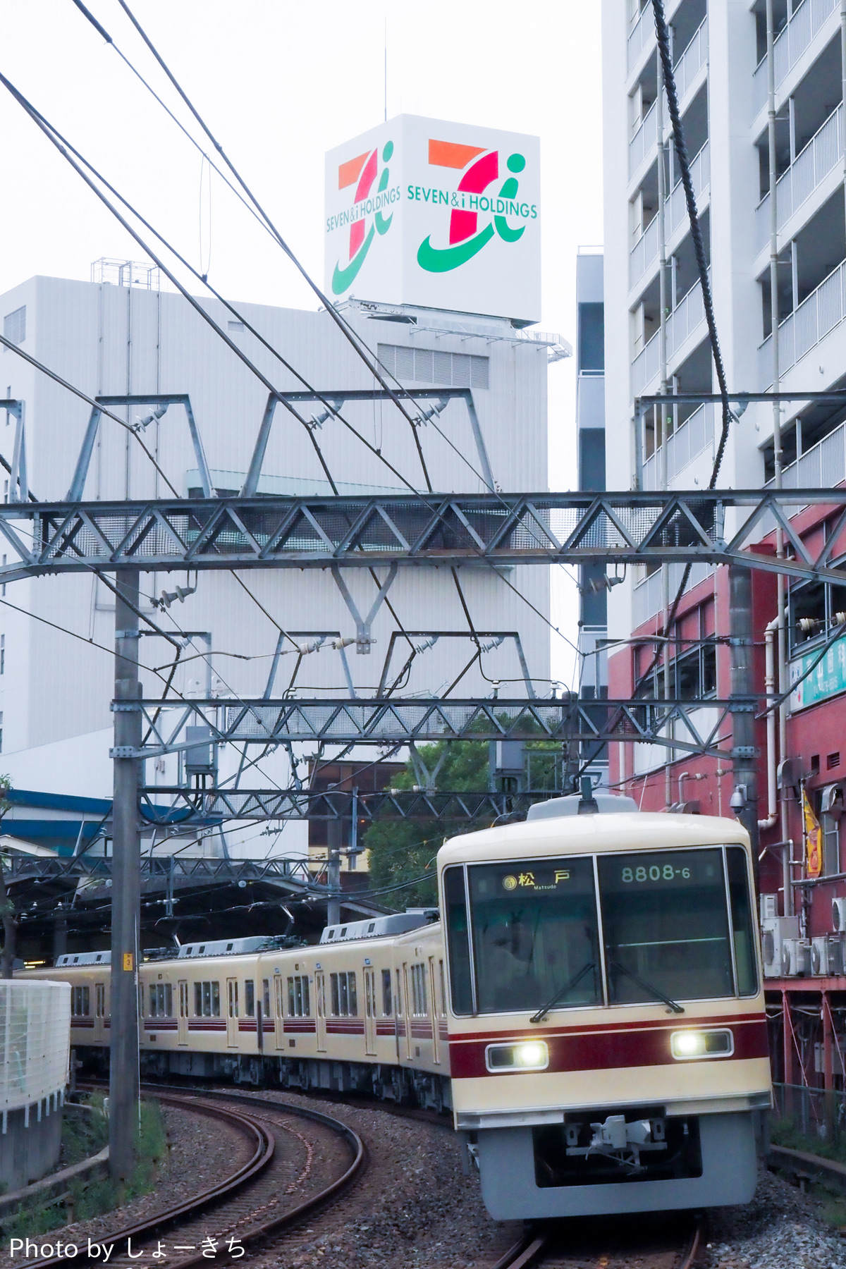 新京成電鉄 くぬぎ山車両基地 8800形 8808F