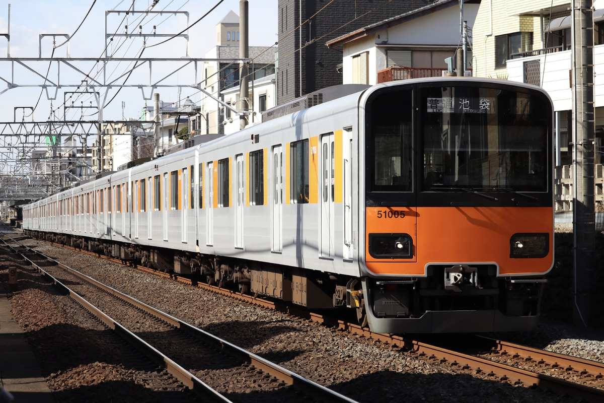 東武鉄道 森林公園検修区 50000系 51005F