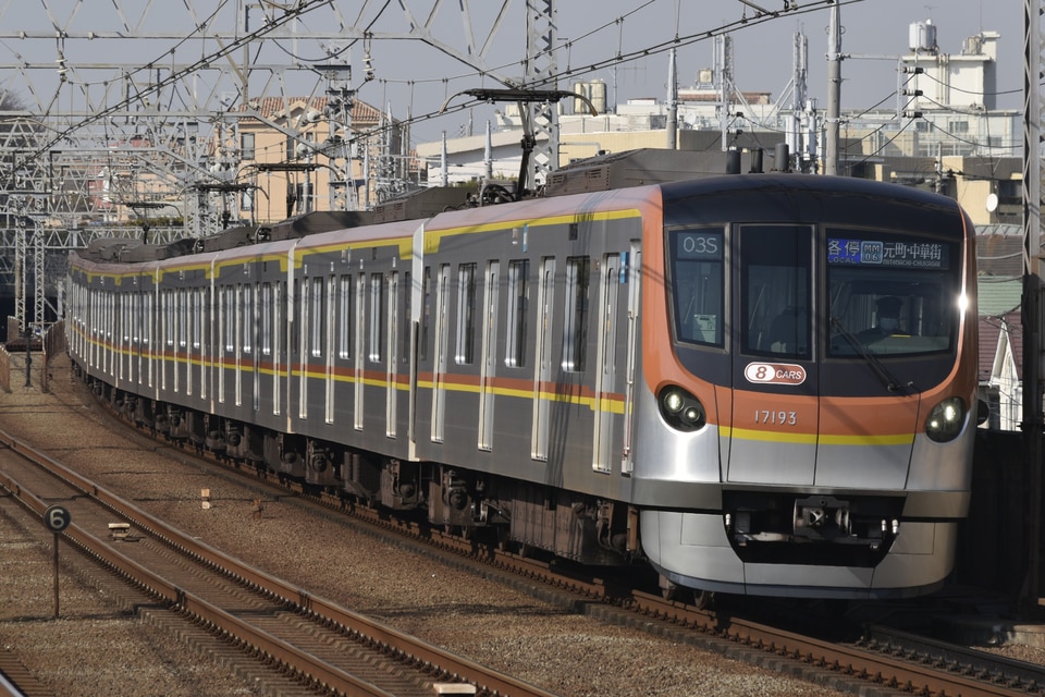 メトロ17000系17193F<br class="br-sp" />(17193編成)の写真