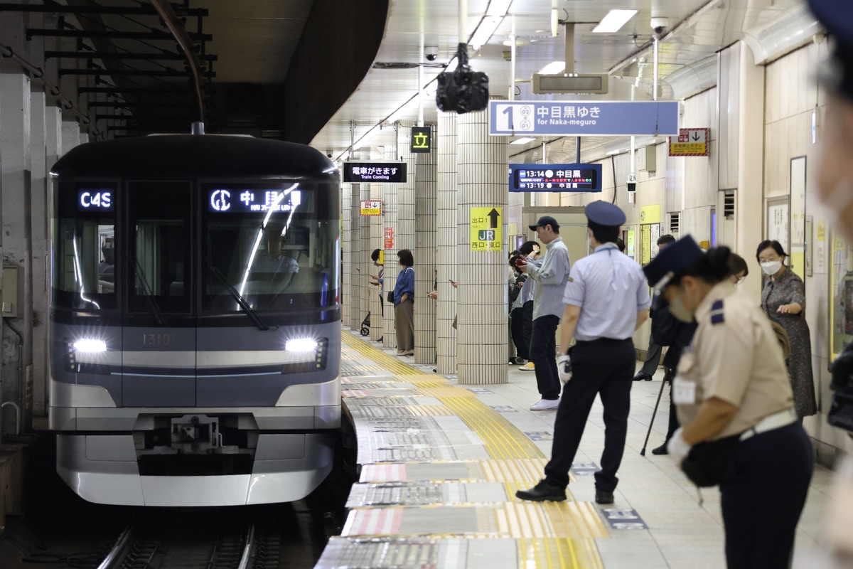 東京メトロ 千住検車区 13000系 13101F