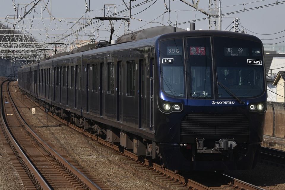 相鉄21000系21108×8<br class="br-sp" />(21108F)(21108編成)の写真