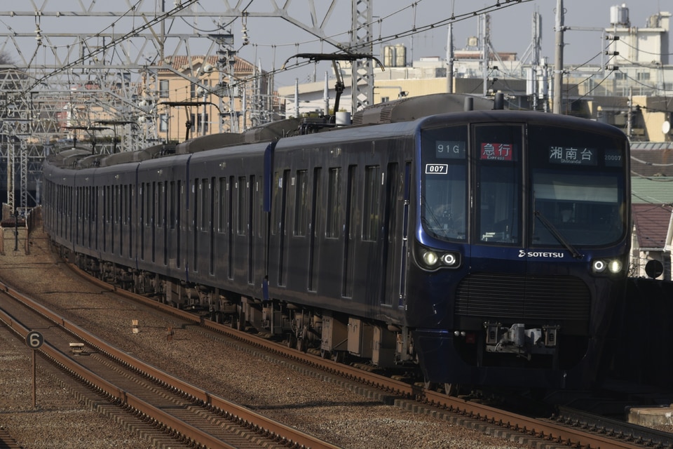 相鉄20000系20107×10(20107F)(20107編成)（かしわ台車両センター）の編成データ、編成表、ニュース、写真|2nd-train
