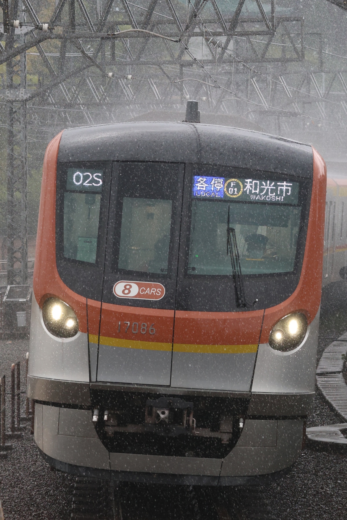 東京メトロ 和光検車区 17000系 17186F