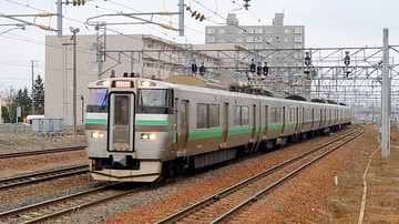 JR北海道 札幌運転所 733系 B-3107+B-3207編成