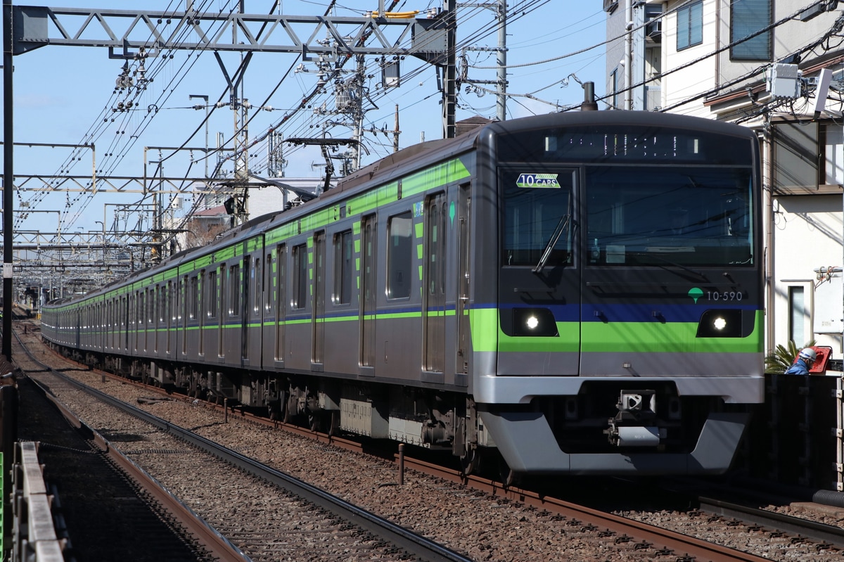東京都交通局  10-300形 10-590F
