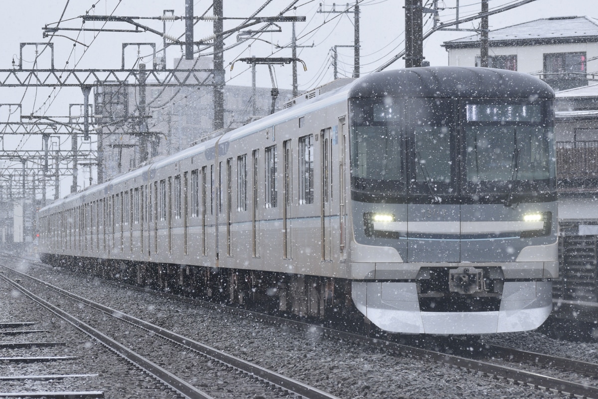 東京メトロ 千住検車区 13000系 13117F