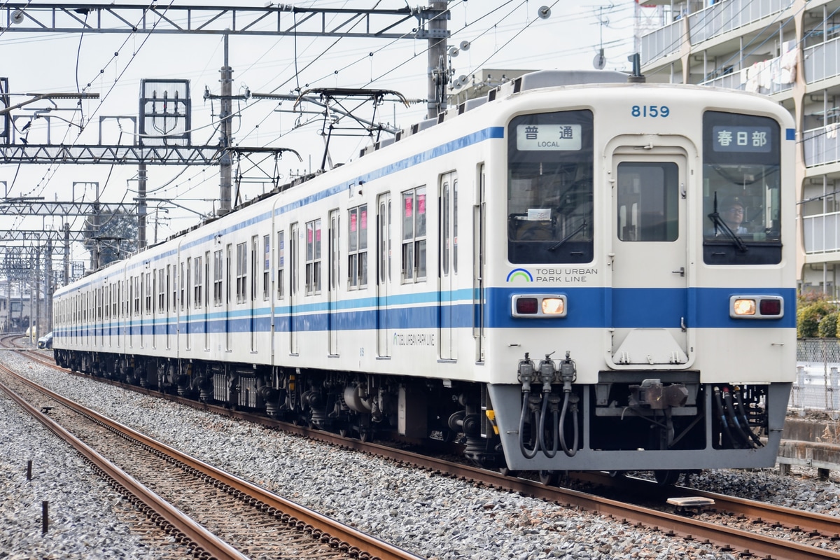 東武鉄道 南栗橋車両管区七光台支所 8000系 8159F