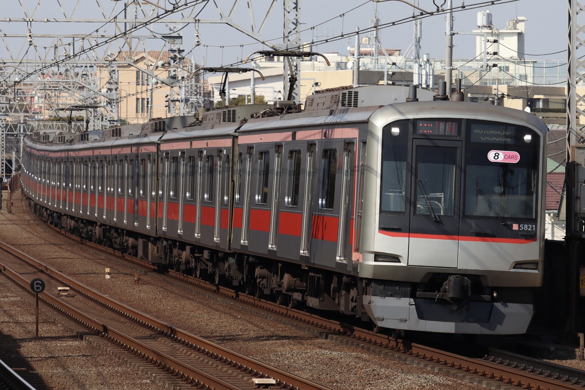 東急電鉄 元住吉検車区 5000系 5121F