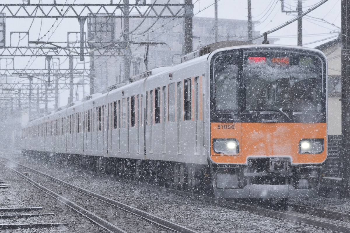 東武鉄道 南栗橋車両管区本所 50050型 51056F