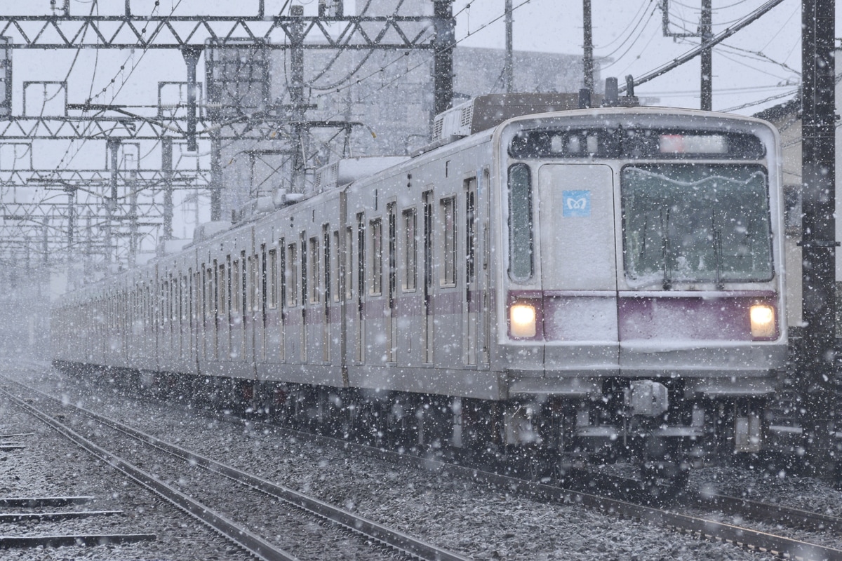 東京メトロ 鷺沼検車区 8000系 8109F