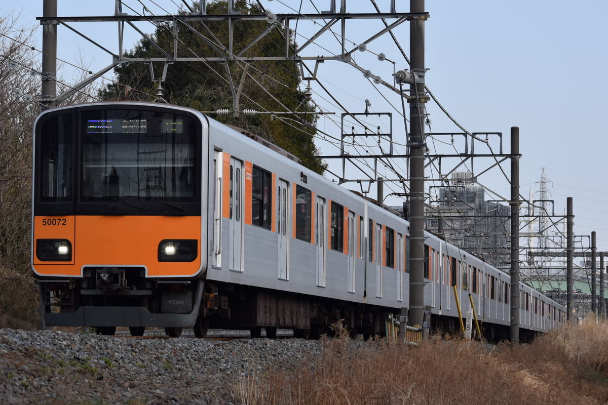 東武鉄道 森林公園検修区 50070型 51072f