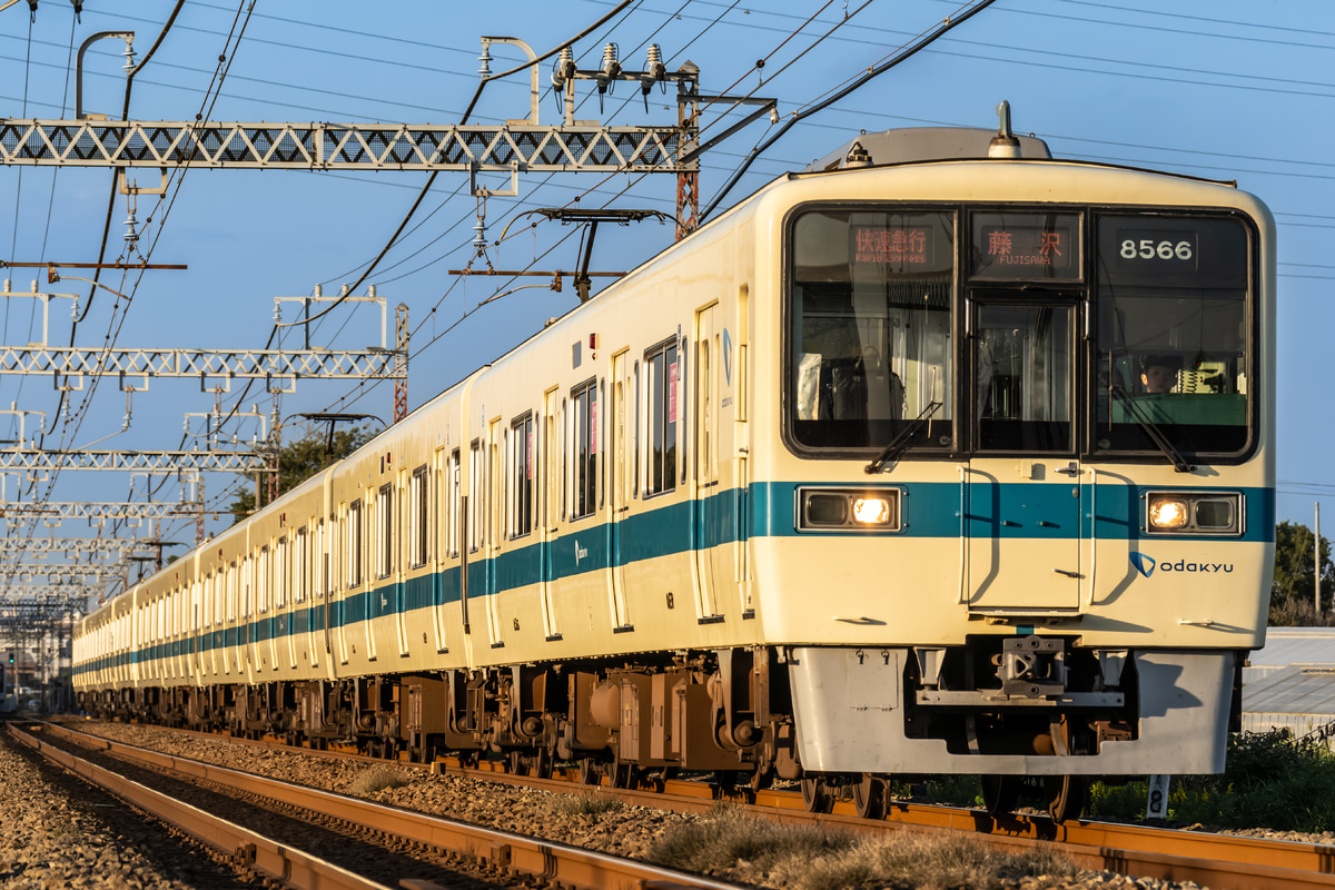 小田急電鉄 喜多見検車区 8000型 8266×6