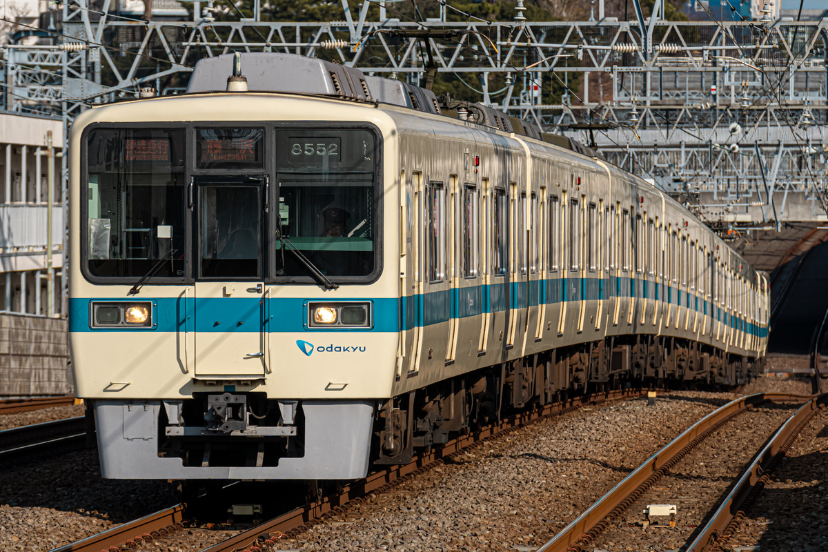 小田急電鉄 喜多見検車区 8000型 8252×6