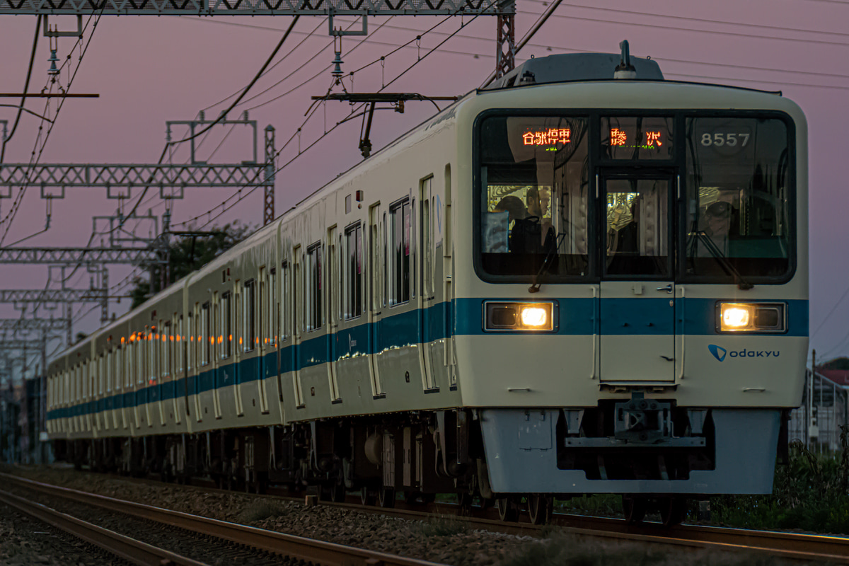 小田急電鉄 喜多見検車区 8000型 8257×6