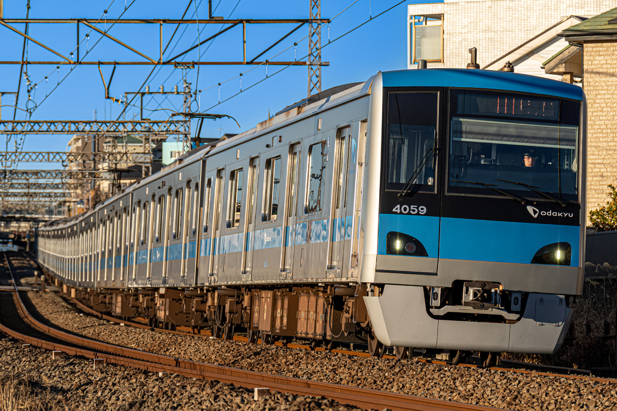 小田急電鉄 喜多見検車区 4000型 4059×10