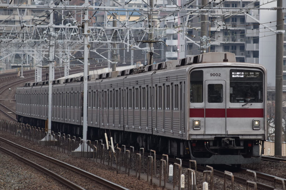 東武鉄道 森林公園検修区 9000型 9102f